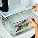 EVERIE Collapsible Hinge Sous Vide Container Lid Compatible with Anova Cookers and 12,18,22 Quart Rubbermaid Container, Comes with Baking Mat (Side Mount)