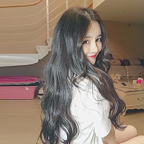 Face Square Face Big Round Face Long Hair Women Girls Female