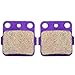 Scitoo Front and Rear Carton Brake Pads Fit 04 05 for Yamaha YFZ450 S/T