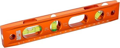 Bahco 426TOR9 9 Inch 3-Vial Mag Aluminium Spirit Level Torpedo