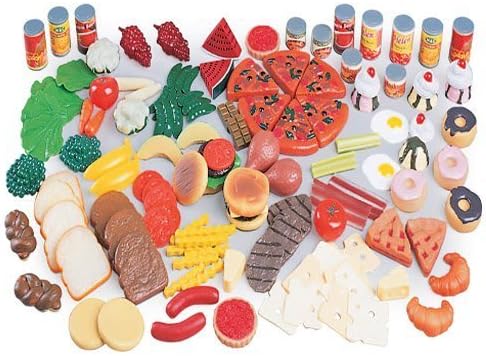 CP Toys 130 pc. Pretend Play Food by Pretend and Play