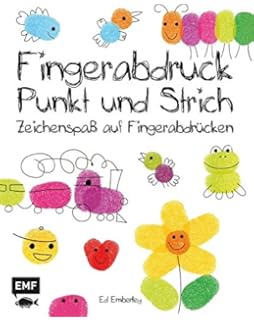 Dein Fingerstempelbuch Aufklappen Hinein Stempeln Amazon - 