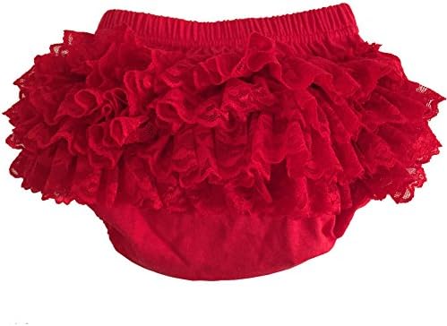 Lisianthus002 Baby Girls' Lace Ruffles Bloomers Diaper Cover