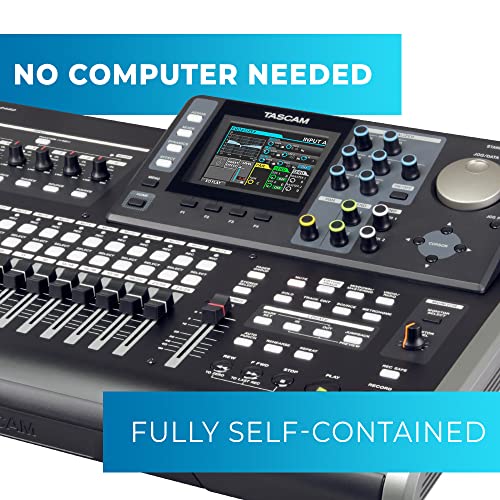 Tascam DP24SD 24Track Digital Portastudio MultiTrack Audio Recorder
