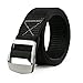 JASGOOD Mens Nylon Military Webbing Belt Breathable Outdoor Tactical Belt