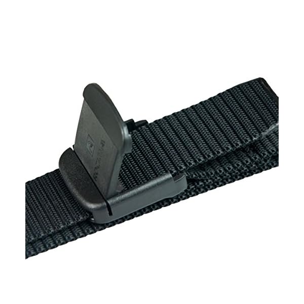 Rockway-Unisex-Nylon-Designer-Belts-with-Pom-Plastic-Buckle-Prevent-Allergy-Water-Resistant-Fishing-Belt-Black