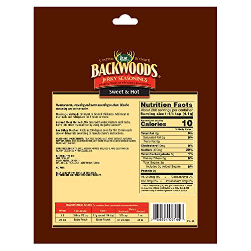 LEM Products 9144 Backwoods Sweet & Hot Jerky Seasoning (25 Lb) Pricepulse