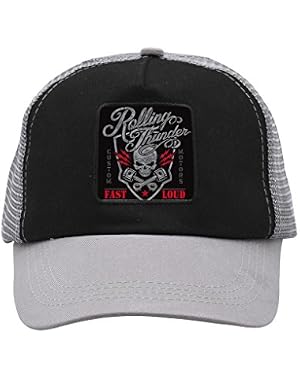 Fast Logo Rollingo Creative Baseball Cap Shade Fashion Unisex Grid Cap for Women Men