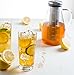 Eekay Wares Air-Tight Cold Brew Coffee Maker, Tea, Fruit Infuser, 1.7L, with Double Walled Stainless Steel Removable Filter
