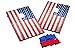 Wild Sports 2'x3' Wood Stars & Stripes Flag Cornhole Set, Red/White/Blue