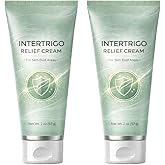 Dosoecse 2Ps Healora Intertrigo Cream, Skin Fold Car, for Moisture & Friction Protection, Helps Soothe Irritated Skin,Fast-Drying Non-Greasy Formula, Reduce Moisture & Friction.