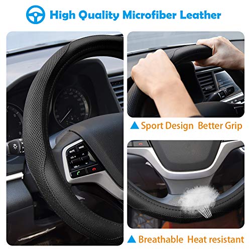 1 Ylife+Microfiber+Steering+Universal+Breathable