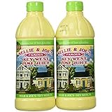 Nellie & Joes Juice Key West Lime Pack of 2 16oz bottles - 32oz total