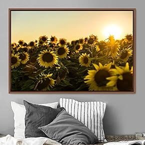 signwin Framed Canvas Wall Art Flora Snapshot Closeup...