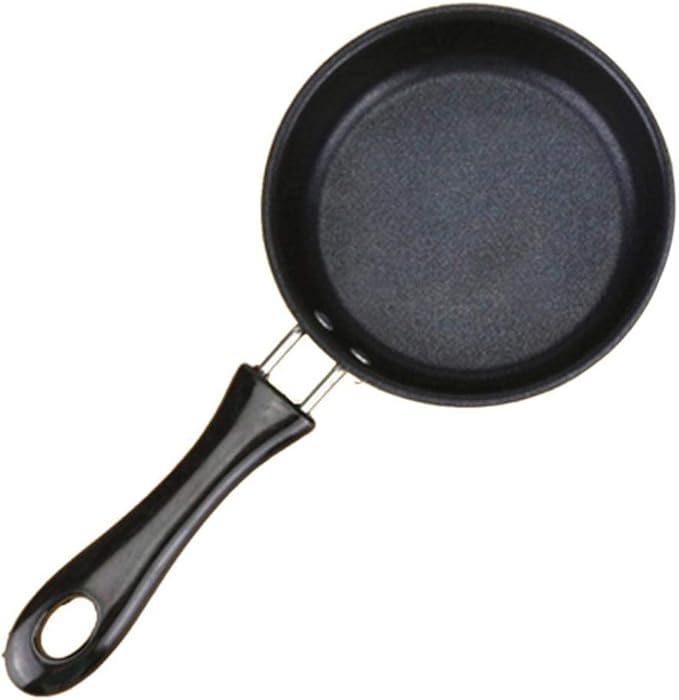 Omelette Skillet,Mini NonStick Pan Flat Wok Steak Frying Pan Wok