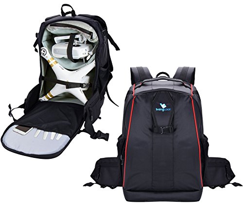 Bangcool drone backpack, waterproof carrying case for d…