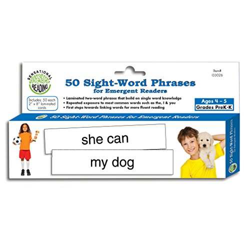 Sight Word Phrases for Emergent Readers