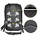 CVLIFE Outdoor Tactical Backpack Military Rucksacks for Camping Hiking Medium Packs 40L(Black)