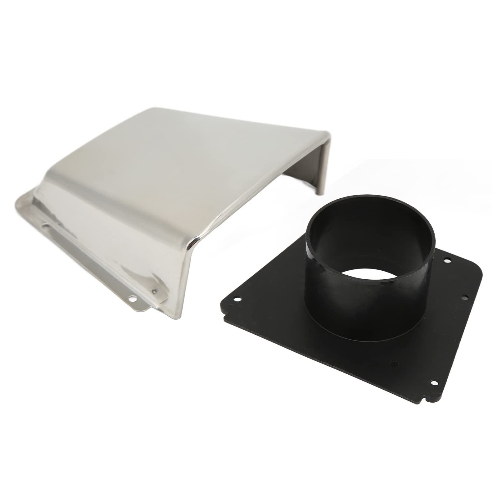 Boat Cowl Vent, 304 Stainless Steel Marine Vent Cover with Nylon Base Moisture Proof for Boats Yachts Accessory