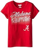NCAA Univ of Alabama Women's College Short Sleeve Deep Crew Neck Tee