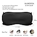 KAMOSSA Silk Sleep Mask Adjustable Eye Mask Super Lightweight Sleeping Mask Free Earplugs Bags(2 Pack)
