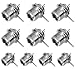 CESS Connector UHF Female SO239 Jack Bulkhead Panel/Chassis Mount - UHF Socket (10 Pack)