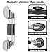 PLERISE Kitchen suit Stainless Steel Measuring Cups and Magnetic Measuring Spoons Set, Premium 11 Piece Set, 5 Measuring Cups & 6 Double Sided Stackable Magnetic Measuring Spoons