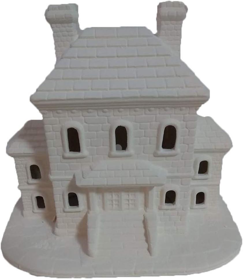 Village Jail 6" Ready to Paint Ceramic Bisque