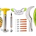 May Fifteenth10 Pieces Fruit Slicer Watermelon Corer Slicer/Pineapple Slicer/Apple Peeler MF-1731G