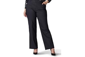 Lee Women’s Plus Size Ultra Lux Comfort with Flex Motion Trouser Pant