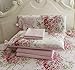 FADFAY Rose Floral 4 Piece Bed Sheet Set 100% Cotton Deep Pocket-Full