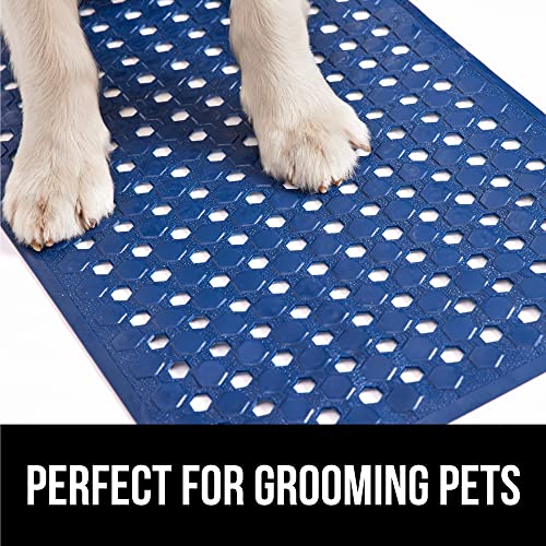 Gorilla Grip Patented Shower Stall Mat, 21x21, Machine Washable, Square