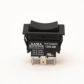 30 Amp DPDT On-Off-On Rocker Switch