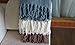 Home Soft Things White Throw Blanket Knitted Tweed Throw 50'' x 60'', Antique White, Super Soft Cozy Warm Comfortable Breathable Throw for Living Room Chair Couch Bed Sofa Bedroom Home Décor