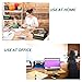 Stackable 2 Big Letter Tray + 2 Small Letter ~ 4 Piece Set ~ Office Desk Organizer, Black