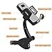 Amoner Car Phone Mount, 3-In-1 Car Mount Holder Phone Charger with Dual USB 3.1 A for iPhone, Samsung, HTC, GPS and More Smartphones