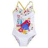 Disney Frozen Anna and Elsa Swimsuit for Girls White