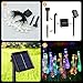 Syhonic 30 LED Solar String Light Waterproof 20ft Outdoor Water Drop Fairy Decor for Christmas, Halloween, Patio, Garden
