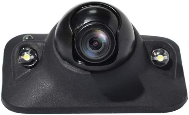 PARKVISION Side View Camera Front Camera Back Camera, Mini Size Tape Mounting Rear Camera with 360° Rotation Night Vision LED Reverse Camera-No More Drilling