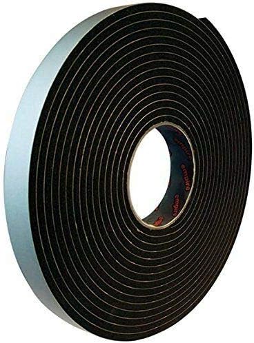 Single Sided Black Polyethylene Foam Adhesive Tape 20 Meters