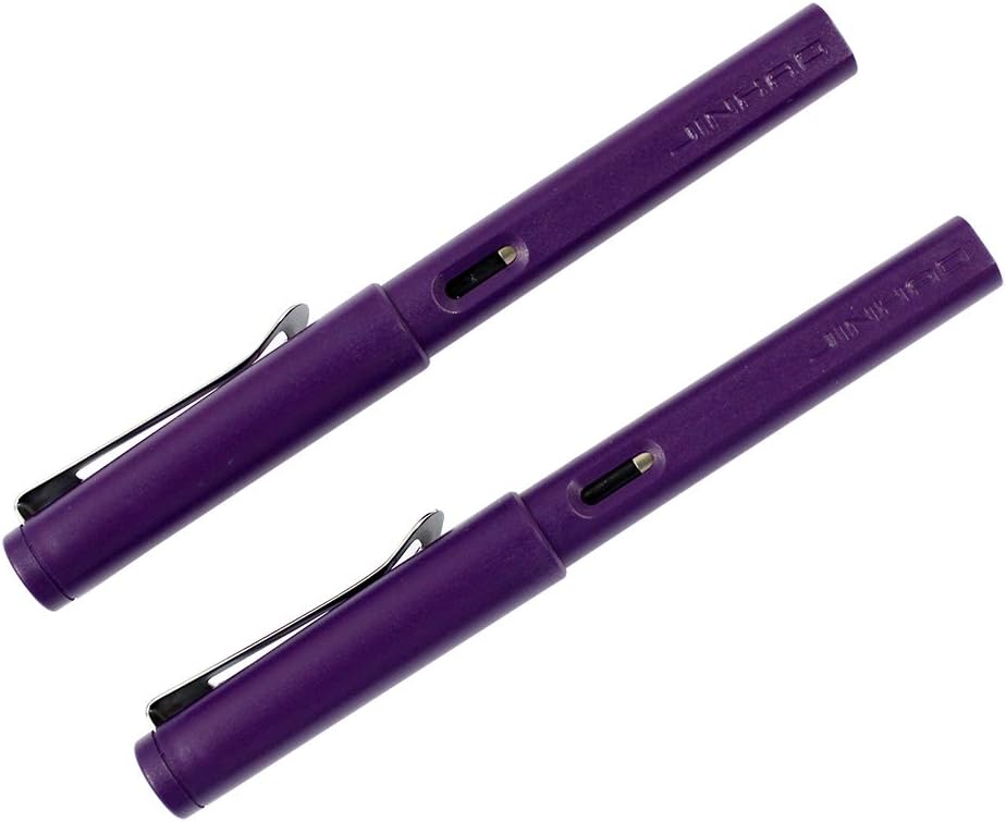 Ranvi 5099 Matte Purple Fountain Pen, 2 PCS, 1 x Fountain Pen,1 x Fine Fountain Pen, Gift Box - Image 3