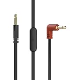 Puro Sound Labs - Kids Headphones, Volume-Limiting 85dB, Audio Cable, Black | 3.5mm Male to Male Audio Cable - 85dB Limited Aux Cable with Mic, Aux to Aux Cord, 3.5mm Stereo Audio Cable Male to Male