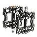 RockBros MTB Mountain Bike Pedals Flat Aluminum Alloy Platform Sealed Bearing Axle 9/16