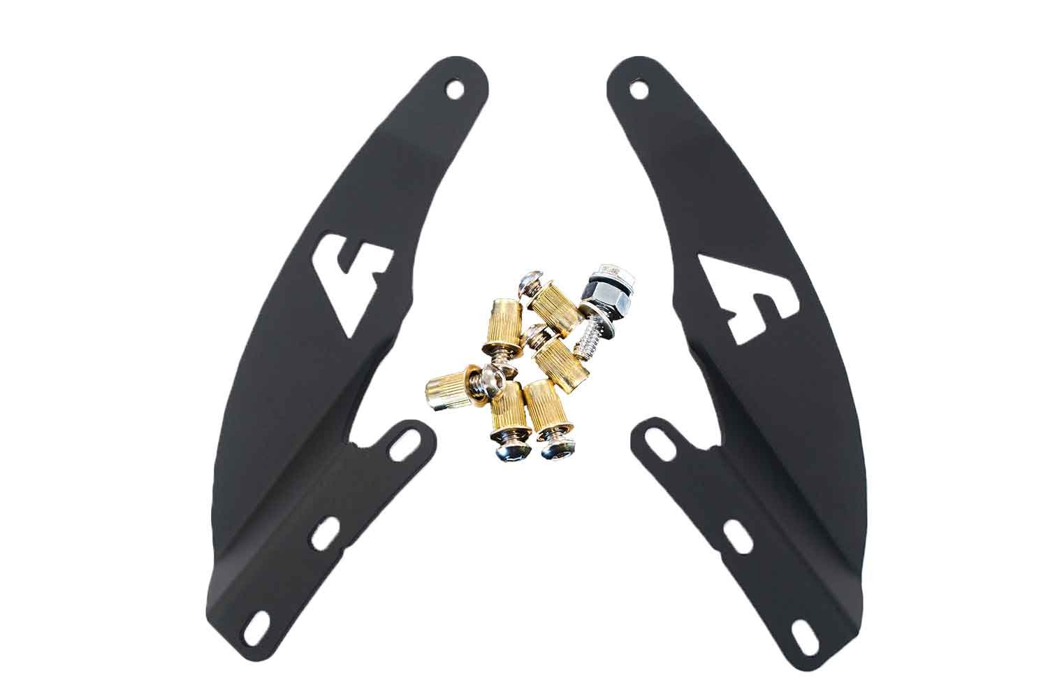 Amazon.com: Apoc Industries 2nd Gen Dodge Ram 2500/3500 Roof Mount Bracket  Kit For 52" Curved LED Light Bar: Automotive