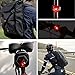 TOPTREK Bike Light Set Bicycle Lights USB Rechargeable Cycling Front Light and Back Rear Light kit Custom-made Battery 8 Hours run-time/Waterproof IPX5/Super Bright CREE LED for Mountain/Road Bike/BMX
