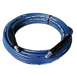 50' Blue 3000 PSI 1/4" Carpet Cleaning Solution Hose