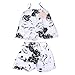 FEITONG Girls Wash Painting T-shirt Shorts Set Clothes Suit (Age:6-7Y)