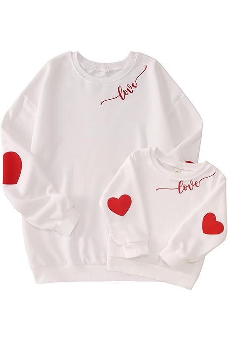 Daughter Matching Mom And Son Matching Valentines Day Shirts