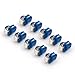 10 x T5 B8 B8.5D Green LED Dashboard Gauge Instrument Indicator Light Blubs (BLUE)