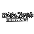 Classic We The People Edition Emblems, Full Metal Fender Badge Decal, 3D Sticker Decal Universal Bumper Personalized Decoration, Car Exterior Accessories for Car SUV Truck (Black White)